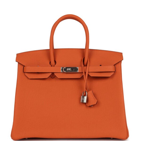 00DAAABC-CE4D-E4E8-22F0-9A88D3119661_fdbff3ae-0974-4c67-96ed-c1977cbe6991.jpg Birkin 30 Orange Togo Palladium Hardware