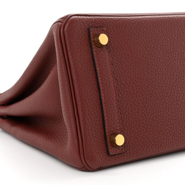 Birkin 30 Rouge H in Togo Leather with Gold Hardware