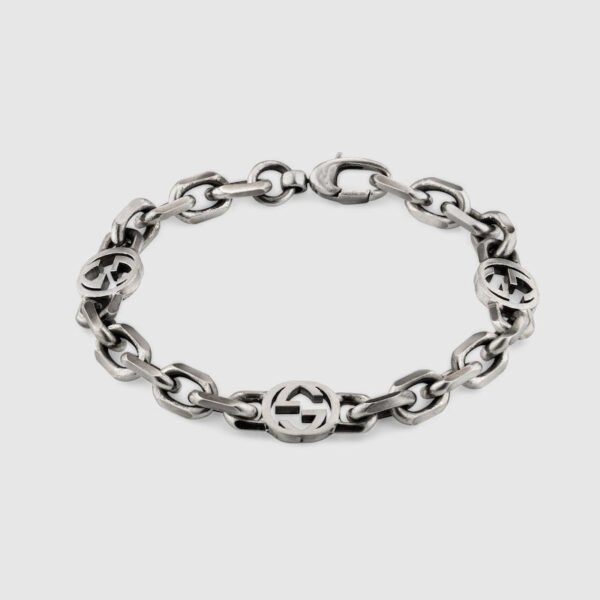 0581E22B-B871-4ACE-9C89-6CCE6FEF452F.jpg INTERLOCKING SILVER BRACELET