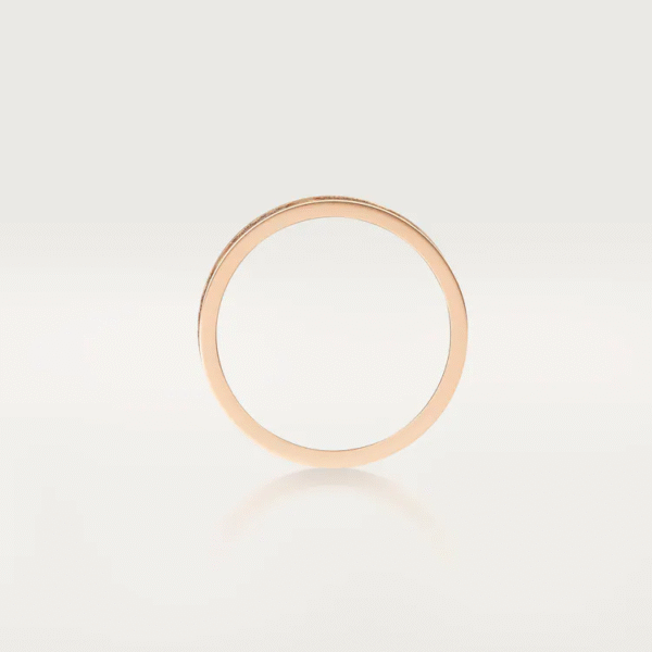 LOVE WEDDING BAND, DIAMOND-PAVED