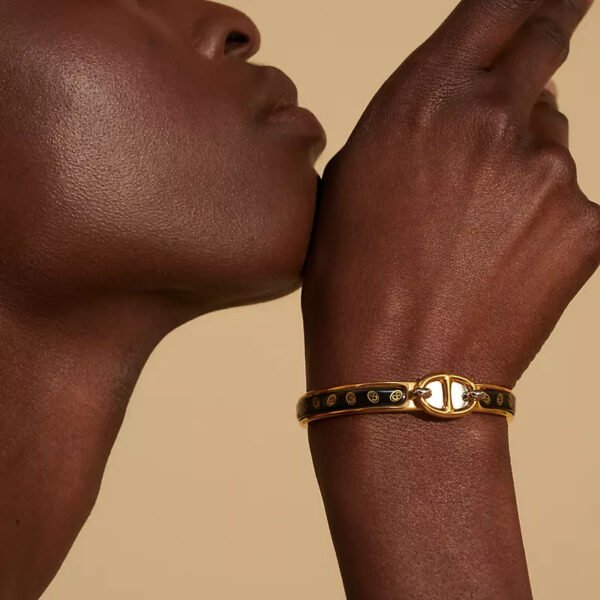 095C31EB-DFF7-DA36-58D0-C1FC503963EA.jpg Hermes Mini Clic Chaine d'Ancre Maillon bracelet