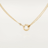LOVE NECKLACE, 2 DIAMONDS