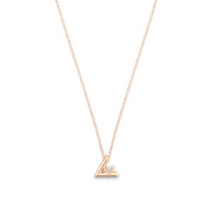 0C26CDA5-1CBE-2E76-1FBF-4F65CF096730.png Volt One Small Pendant, Pink Gold And Diamond