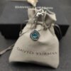Petite Chatelaine&reg; Necklace Sterling Silver with Blue Topaz, 10mm