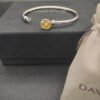 10A91DA5-056A-DC3B-E390-15178B17068A.jpg Petite Chatelaine® Bracelet Sterling Silver with Citrine, 3mm - 17 CM