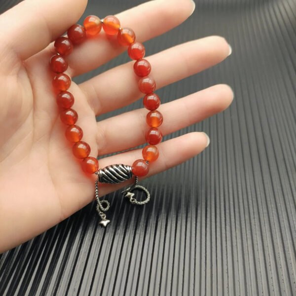 8MM Stretch Rock Crystal Bracelet