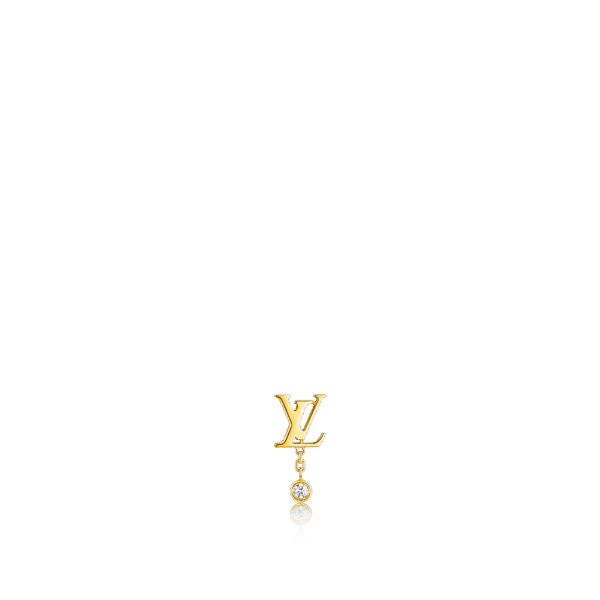 Idylle Blossom  Ear Stud, Yellow Gold And Diamond - Per Unit