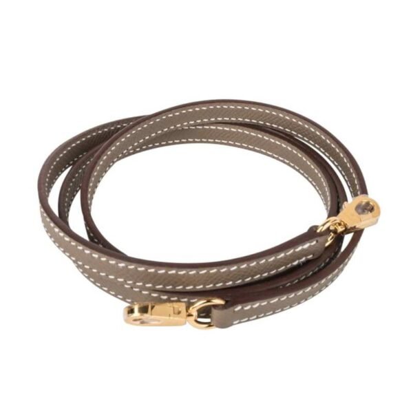 14F055B0-D4E6-ECCF-8E60-42457E783361.jpg Kelly 20 Mini Sellier Bag Etoupe Limited Edition Epsom Gold Hardware