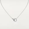 LOVE NECKLACE, DIAMOND-PAVED