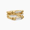 16D9BF76-F094-73FF-CDBD-D85D30118FC0.jpg Petite Helena Wrap Three Row Ring 18K Yellow Gold with Diamonds, - 6