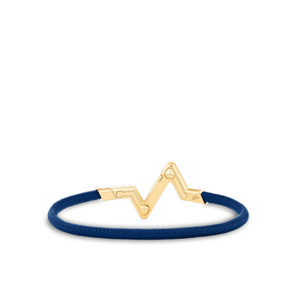 Volt Upside Down Play Large Bracelet, Yellow Gold