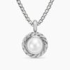 1A062C3E-1BD2-3B5C-D75A-63FE3E3FEA3F.jpg Pearl Classics Cable Halo Amulet Sterling Silver with Diamonds