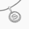 1BFF5749-D9D5-63CF-2451-1F4417F3E696.jpg Initial Charm Necklace Sterling Silver with Diamond S