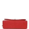 Jumbo Classic Double Flap Bag Red Caviar Light Gold Hardware