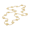 Vintage Alhambra long necklace, 20 motifs