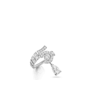 N??5 DROP WHITE GOLD RING