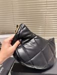 Chanel 19 Hobo Bag Black Lambskin Mixed Metal Hardware