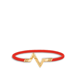 Volt Upside Down Play Large Bracelet, Yellow Gold