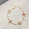 Color Blossom BB Multi-Motifs Bracelet - White gold