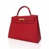 2FA62856-9366-DB8D-03A8-92EB1FAB5EE4.jpg Kelly 28 Sellier Bag Rouge Casaque Epsom Leather with Gold Hardware