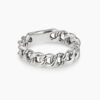 Belmont&reg; Curb Link Band Ring Sterling Silver, 5mm