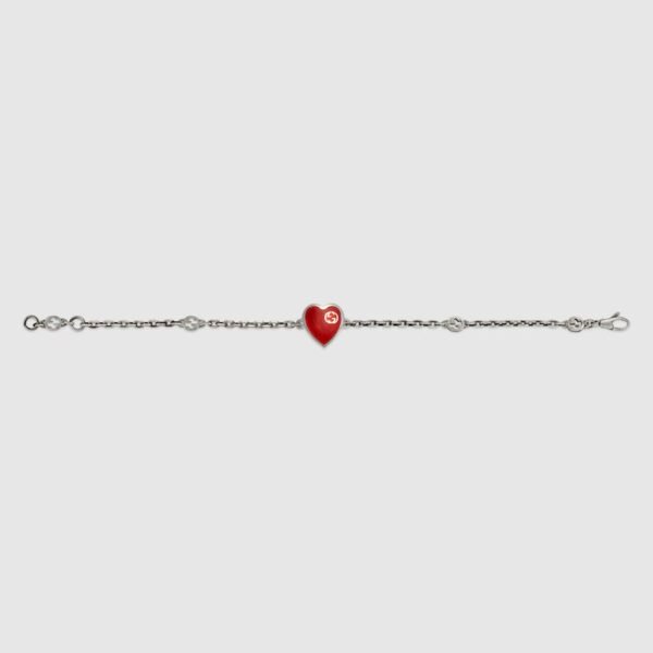30F56B62-1EE2-06B6-263F-C384671EFE79.jpg HEART BRACELET WITH INTERLOCKING G