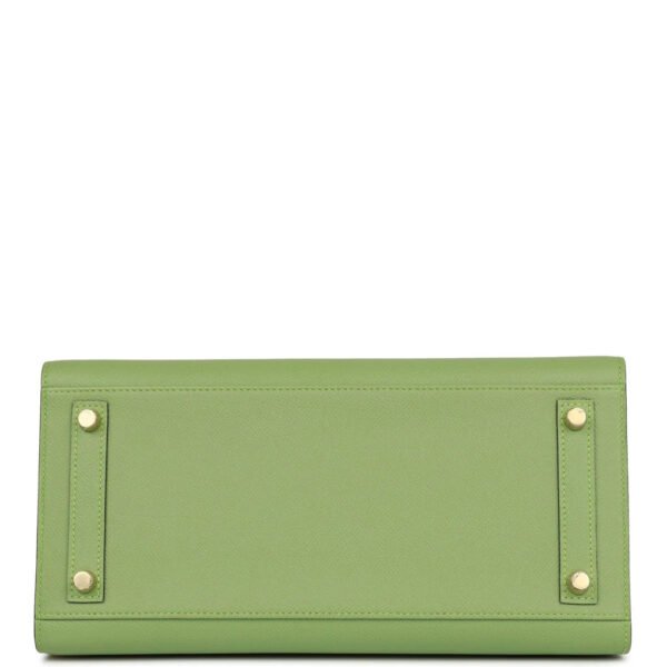 Birkin 30 Vert Criquet Epsom with Palladium Hardware