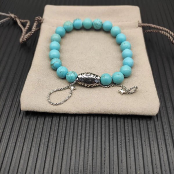 8MM Stretch Rock Crystal Bracelet