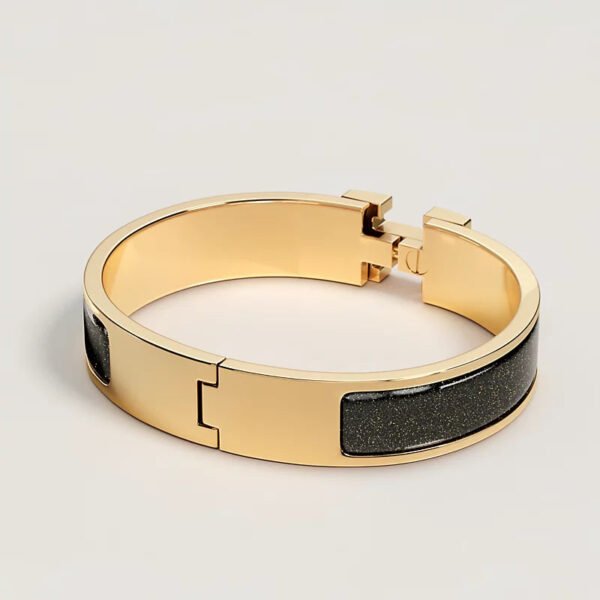 Hermes Clic H Glitter bracelet
