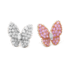 Two Butterfly earrings