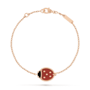 Lucky Spring bracelet, closed wings ladybug