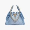 CHANEL 25 small bag(blue)