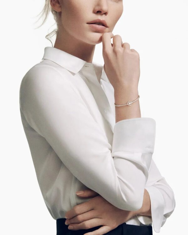 41FCCBCA-DC6C-47FE-848D-F8B3815A0D6D.jpg Infinity Bracelet Sterling Silver with Diamonds, 3mm - 17cm