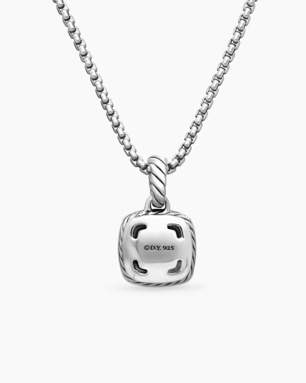 45672BB8-B44C-3562-B711-C5D3219CD3A1.jpg Albion® Pendant in Sterling Silver with Pave Diamonds,18mm