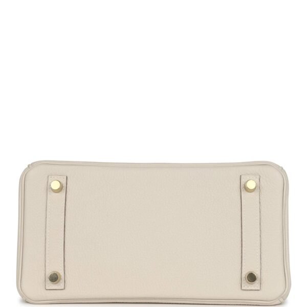 Birkin 25 Craie Togo Gold Hardware with Gold Hardware