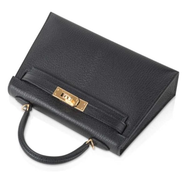 475FF0F9-34BF-AF1D-6BF5-7920704A524C.jpg Kelly 20 Mini Kelly II Sellier Bag Black Chevre Gold Hardware Limited Edition