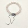 8MM Stretch Rock Crystal Bracelet