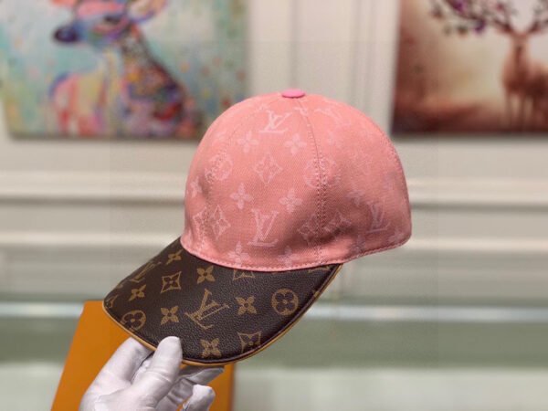New silk screen baseball Cap - Pink