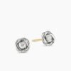 5023ABE0-BD0B-3EFE-E62F-BAD9DBBBAF9F.jpg Infinity Stud Earrings Sterling Silver with Diamonds, 6.8mm
