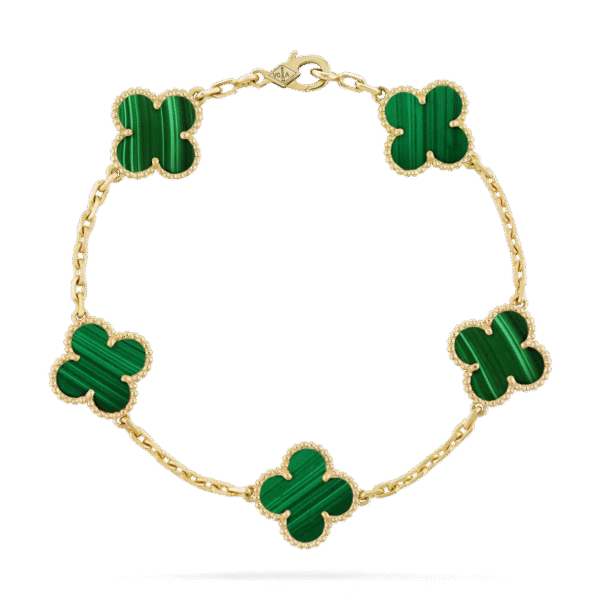 5215BA7B-2183-5EE8-FFEC-7C19F668F288.png Vintage Alhambra bracelet, 5 motifs