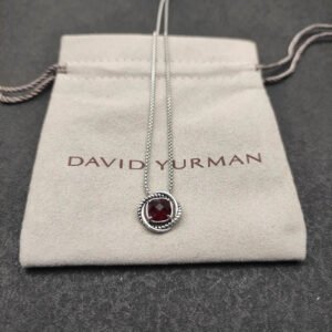 52BBE59D-5A23-212E-A17A-A43D6D124818.jpg Petite Chatelaine® Necklace Sterling Silver with Rhodolite, 10mm