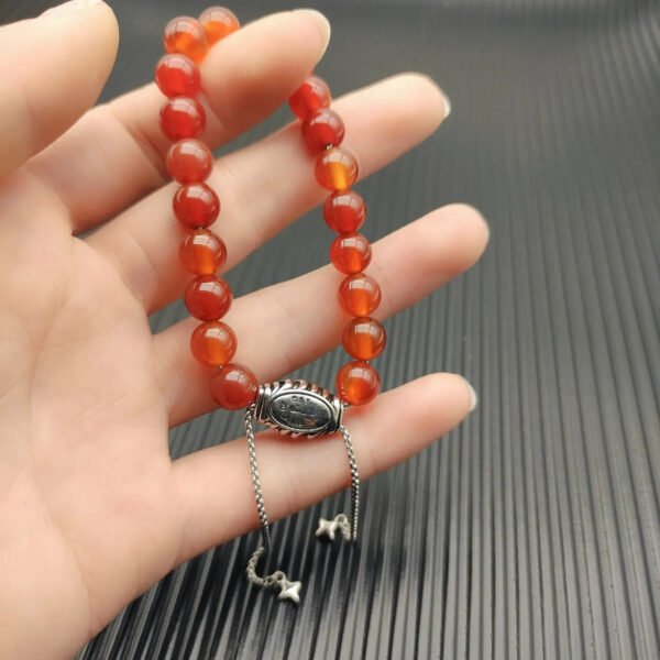 8MM Stretch Rock Crystal Bracelet