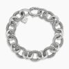 5660808F-9235-2A32-340E-3B437AE012AE.jpg Oval Link Chain Bracelet Sterling Silver - 19CM