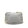 Lambskin Quilted Medium Chanel 19 Flap Dark Grey