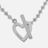 5E5DB7C0-D740-93D5-ECD8-9F11119DB59F.jpg Heart Interlocking Logo Pendant Necklace Ladies Silver925 J1970CA409