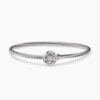 618CFB83-6487-7056-5372-789851591DF3.jpg Infinity Bracelet Sterling Silver with Diamonds, 3mm - 17cm