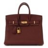Birkin 30 Rouge H in Togo Leather with Gold Hardware