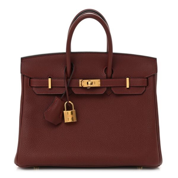 Birkin 30 Rouge H in Togo Leather with Gold Hardware