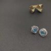 63042C9B-7069-A362-7F3A-5B53BE55BC08.jpg Infinity Stud Earrings Sterling Silver with Blue Topaz, 13mm