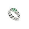 6367892D-E408-8F55-BC98-48935BAA282B.jpg INTERLOCKING G ENAMEL RING